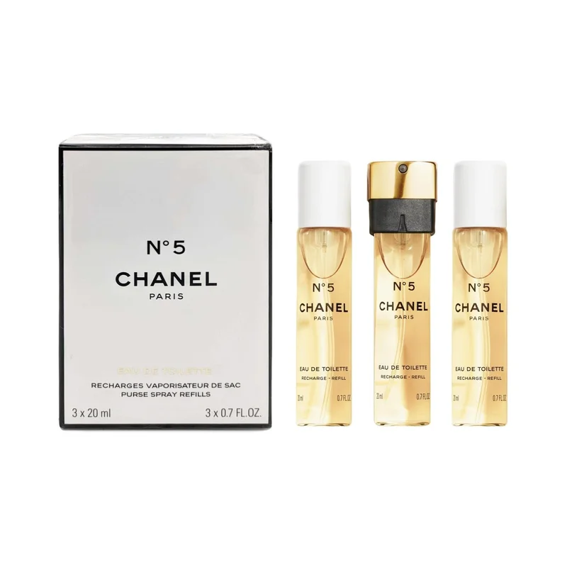Chanel No.5 L'Eau Women Travel Set EDT 3 x 20ML