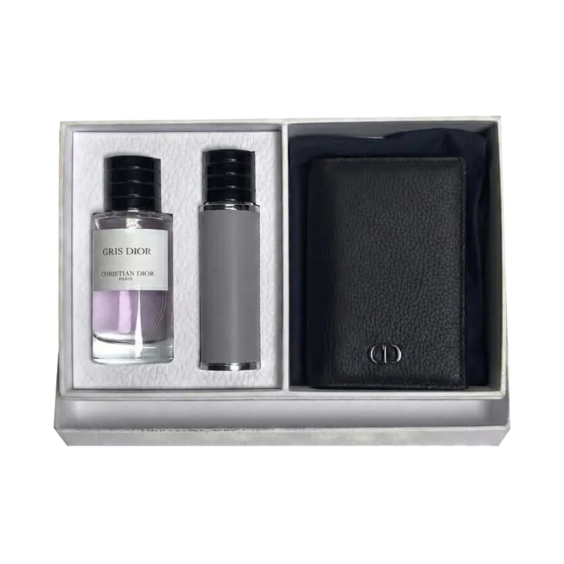 Christian Dior Gris EDP Set 45ML + 15ML + Wallet