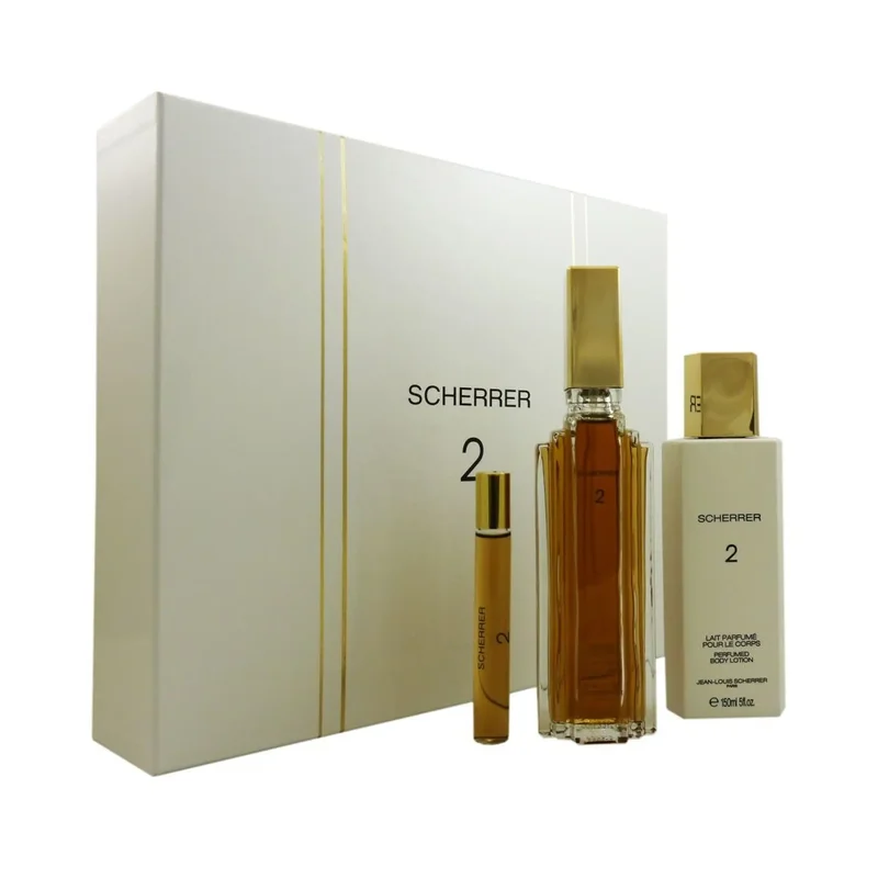 Jean Louis Scherrer 2 Women EDT Set 100ML + 150ML Body Lotion