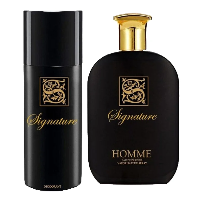 Signature Homme Black Deo EDP 100ML + 200ML